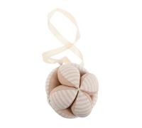 Milisten 2 Pièces Balle Sensorielle Coton Déveil Montessori pour Garçon Fille Garçons et Filles Balle à Hochet Douce et Lavable Stimulation Auditive et pour Développement