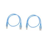 Milisten 2 Pièces Câble USB de pour Piano Électrique Câble Extension pour Clavier Midi Pratique pour Instruments de Musique Bleu