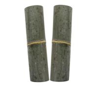 Milisten 2 Pièces Canal Eau à Demi Ouvert Guide Eau Étanche pour Fontaine de Jardin Accessoires pour Décoration Paysagère Extérieure Patio et Arrière Cour