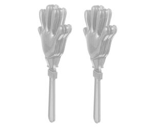 Milisten 2 PièCes Claque À Main Plastique RéUtilisable Pour ÉVéNements Sportifs Et FêTes Accessoires De Bruiteur Portable, 7.48X3.35X0.98In Outils D'Acclamation Festive