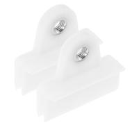 Milisten 2 pièces Clip Fixation Verre Voiture Clips Plastique Robustes pour Maintien Sécurisé des Vitres et Supports Latéraux Accessoire Remplacement Vitrage Auto