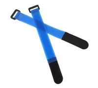 Milisten 2 Pièces Collier Pénien Anti-accroc Collier De Cou De Poulet Collier Chantant Collier De Coq pour Arrêter Le Chant Ceinture Cou De Coq Colliers De Corbeau pour Coqs Nylon Blue