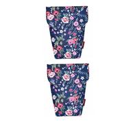 Milisten 2 Pièces Couches Multifonction Portable pour Bébés Organiseur de Rangement Élégant pour Couches pour Sorties avec Garçon Fille