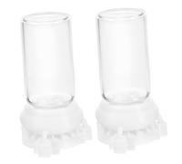 Milisten 2 pièces Distributeur Eau pour Fourmis Ant Nid Abreuvoir Transparent Ant Waterer pour Élevage et Observation