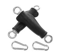 Milisten 2 Pièces Ergonomic Gym Handles Stable Grip Heavy Duty Weight Lifting Exercise Hand Grips For Home Workout