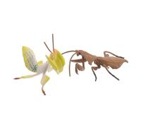 Milisten 2 Pièces Figurines Religieuse Réalistes Modèles Insectes Éducatifs pour Apprentissage Scientifique Décoration Jardin et Activités Familiales