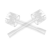 Milisten 2 Pièces Film dégraissant pour Aquarium air dissolvant Écumoire Vide Enlève Film d'huile Convient pour Grand Aquarium Filtre écumeur de protéines Filtre du Tube d'admission Abdos