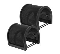 Milisten 2 Pièces Filtre Anti-pop Micro Double Couche Métal Pare-vent Main pour Enregistrement Studio et Streaming Protection Micro Condensateur Couverture Anti- Sonore Accessoire