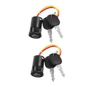 Milisten 2 pièces Interrupteur à Clé pour Voiture Électrique Garçon Fille Accessoire Scooter Résistant à Usure et Étanche Activation Rapide de Alimentation Compatible Véhicules Électriques