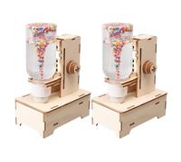 Milisten 2 Pièces Kit Tornade STEM Éducatif Montessori Bois Expérience Physique Pratique pour Garçon Fille Projet Interactif pour École et Famille