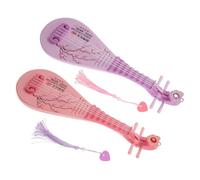 Milisten 2 Pièces Miniature Pipa Instruments for with Sound and Light Realistic Chinese Lute Models for Early Education and Parent-Child Interaction Montessori Musical Toys