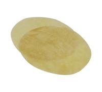 Milisten 2 pièces Peau de Tambour Cuir de Buffle Accessoires de Remplacement Durables pour Tambours Africains à Main et Résistants pour Percussion à Domicile