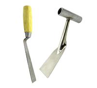 Milisten 2 Pièces Pelle Manuelle Acier Inoxydable pour Jardinage Outils de Désherbage Pratiques et Durables pour Hommes Femmes