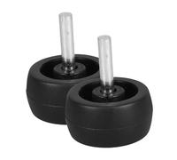 Milisten 2 Pièces Pied De Parasol à roulettes roulettes De Rechange pour Pied De Parasol Déplacement Facile Et Rotation De Jardin Et Terrasse