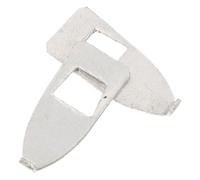 Milisten 2 Pièces Pointes D’arc en Métal pour Violon, Coussin pour Archet de Violon, Argenté, Métal, Facile à Remplacer, pour Archets D’instruments à Cordes, Écoles de Musique, Enseignants