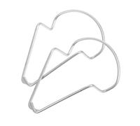 Milisten 2 Pièces Protège Lame Tondeuse Jardin Protection Couvercle Pour Débroussailleuse Accessoire Résistant Usure Sécurité Installation Facile 3.78X2.75X1.38In