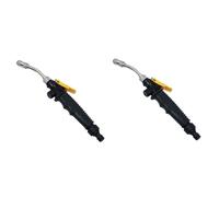 Milisten 2 Pièces Pulvérisateur de Nettoyage Voiture Acier Inoxydable Buse Spray avec Joint Kit Économiseur pour Usage Domestique