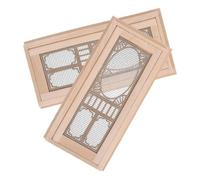 Milisten 2 Pièces Scale Screen for DIY Furniture Decoration Realistic Detailed Craftsmanship Compatible with Modern and Classical Styles