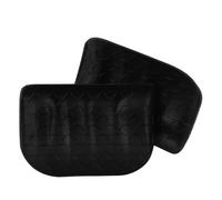 Milisten 2 Pièces Slip Weightlifting Pads Silicone Workout Hand Protectors for Deadlifts Pull Ups Dumbbell Training Ergonomic Palm Grip