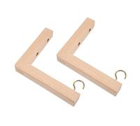 Milisten 2 Pièces Support de Plante Mural Lot de Crochets pour Pots Suspendus pour Extérieurs Lanternes et Wind Chimes