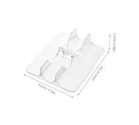 Milisten 2 Pièces Support Transparent pour Patins à Glace Présentoir et Robuste pour Patins à roulettes et Inline Skates Rangement Pratique pour Maison et Commerce