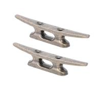 Milisten 2 pièces Taquets de Bateau Alliage de Zinc Accessoires Amarrage Marin pour Quais Ponts et Kayaks Fixation Sécurisée pour Projets DIY et Décorations Côtières