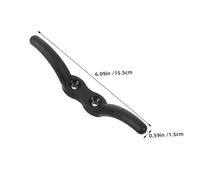 Milisten 2 Pièces Taquets de Mât Nylon Crochets de Fixation Résistants pour de Bateaux Kayaks et Docks Installation Facile et Maintien Sécurisé pour Voile et Activités Nautiques