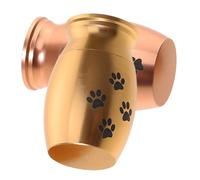 Milisten 2 Pièces Urne pour Cendres Animaux Décorative avec Motif Patte Boîte Souvenir pour Chats et Chiens Urne Funéraire Compacte pour Mémorial à la Maison