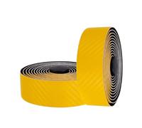 Milisten 2 rouleaux Guidoline Route Fibre de Antidérapante Bande de Cintre Jaune et Facile à Installer pour de Route et Vtt Lot de Sangles
