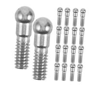 Milisten 20 Pièces Accessoires de Réparation pour Clarinette Tiges de Liaison Métal pour Fixation des Clés Kit Entretien Compatible Toutes Marques et Facile à Installer pour Musiciens