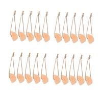 Milisten 20 Pièces Blocs De Sel à Lécher pour Animaux Brique Minérale Pure avec Cordelette De Suspension Éléments Minéraux pour Cage Ou Grange pour Chèvres Et Lapins