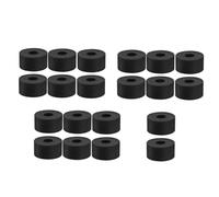 Milisten 20 pièces Coussins Antidérapants Caoutchouc pour Pots de Fleurs et Sèche-Linge Tampons Anti-Vibrations Ronds Rehausseurs Respirants pour Protection et Drainage