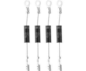 Milisten 20 Pièces Diode De Four À Micro-Ondes Diode Universelle De Micro-Ondes Redresseur Haute Diodes Haute Alimentation Micro-Ondes Domestique Diode De Câble De Four