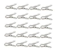 Milisten 20 Pièces Pinces De Fixation pour Filets De Parasol Pinces pour Tissus pour Filets Ombrage
