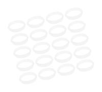 Milisten 20 pièces Tunnel pour Hamsters Anneaux de Remplacement Blancs Faciles à Nettoyer et Assembler Accessoires Flexibles pour Cages et Extension pour Petits Animaux