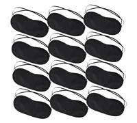 Milisten 20pièces Cache-yeux Respirant Protection Anti-lumière Lot de Cache-yeux pour Protection Oculaire de Voyage