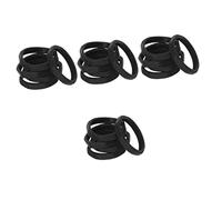Milisten 20pièces Cinq Anneaux Antidérapants Pour Microphone Pratiques Plastique Pour Ktv Conférences Et Performances Scéniques Accessoires Antiroulement Pour Microphones