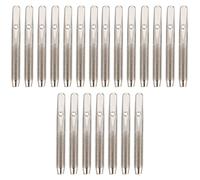 Milisten 21 PièCes Broches À Cordes En MéTal Pour Harpe Lyre Et Instruments À Cordes Fixations Pour Guzheng Dulcimer Clavecin Accessoires D’Accordage