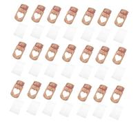 Milisten 24 Ensembles Cartes de Forme de Bocal pour Saint Valentin Cartes pour Garçon Fille de Fête Classe Messages Amour Bénédictions