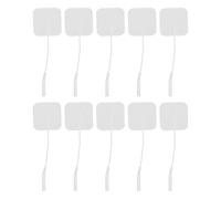 Milisten 24 pièces Patch Électrode Adhésif pour Appareil de Stimulation Musculaire Ems Réutilisable pour Thérapie à Domicile