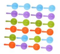 Milisten 24 Pièces Pelles et Tamis pour Jeu de Sable et Eau Jouets Éveil pour Plage Aire de Jeux et Piscine et Facile à Nettoyer