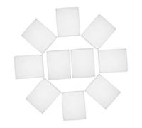 Milisten 24 Pièces Pochette de Filtration pour Aquarium avec Fermeture Éclair Maille Fine Polyester Résistante Compatible avec Supports Filtrants Divers pour Poissons et Bassins