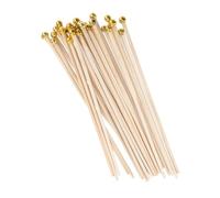 Milisten 25 Pièces Bâtons de Drapeau à Main pour Drapeaux Polyvalents et Pratiques pour Événements et Décorations