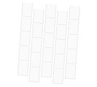 Milisten 25 pièces Lot de Protèges Cartes Rigides PVC Transparent Housse de Protection Multi Usage pour Cartes de Jeu et