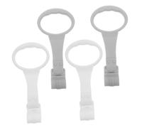 Milisten 2Paires Anneaux de Traction Suspendus pour Garçon Fille de Anneaux de Portables pour Jeu Accessoire Durable pour Berceau