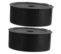 Milisten 2pièces Accessoires pour Bouchons De Tube DIY pour Facile Et Réparation De Grattoir Design Multifonctionnel pour Remplacement De Poteau à