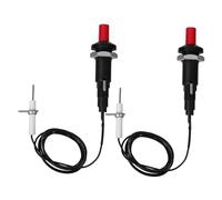 Milisten 2pièces Allumeur Céramique à Bouton-Poussoir pour Réchaud à Barbecue Cheminées à Et De Camping De Rechange Et
