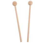 Milisten 2pièces Baguettes Souples Bois Maillets De Xylophone pour Garçon Fille Carillons Tambours Cloches Percussion Orff Maillets