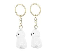 Milisten 2pièces Boîte à Souvenirs pour Animaux Poils de Chien Porte-clés Transparent Commémoratif Souvenir Unique et Personnel pour Chien Bijou Décoratif et Pratique