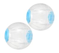Milisten 2pièces Boules De Course Transparentes pour Hamster avec Aérations Exercices pour Animaux De Petite pour Amusement Et Activité Physique